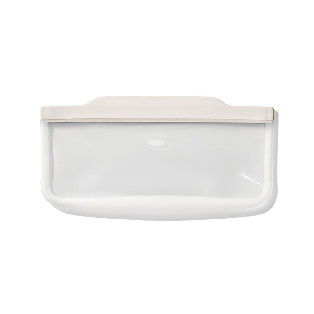 Silicone Reusable Bag - Slim Bag (20 oz) - Oat G1