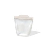Silicone Reusable Bag - Stand-Up Cup (8 oz) - Oat S7