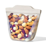 Silicone Reusable Bag - Stand-Up Cup (8 oz) - Oat S7
