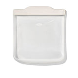 Silicone Reusable Bag - Sandwich Bag (28 oz) - Oat L2