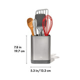 Adjustable Stainless Steel Utensil Holder - Small C3