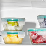 Smart Seal 8-Piece1 Cup Glass Round Container Set R7