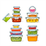 30-Piece Smart Seal Container Set - Arctic Blue G6