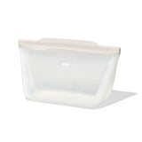 Silicone Reusable Bag - Stand-Up Half Gallon (64 oz) - Oat N0