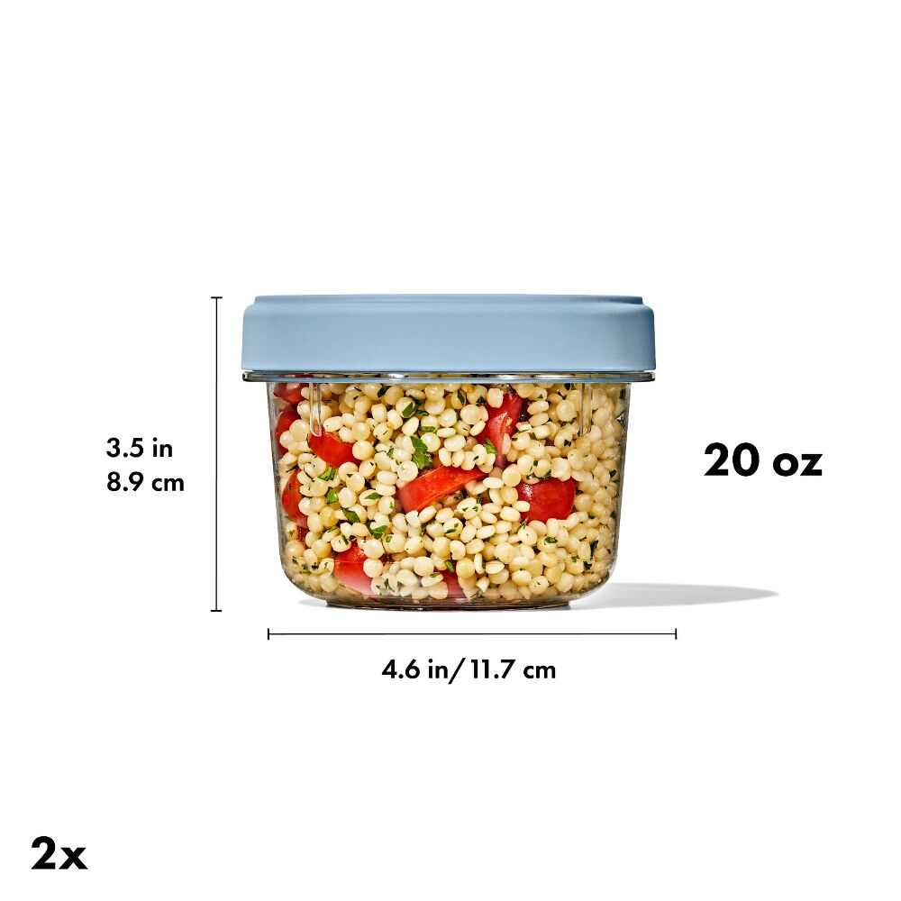 Twist & Stack Container (20 oz) – 2-Pack Z6