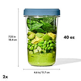 Twist & Stack Container (40 oz) - 2-Pack U5