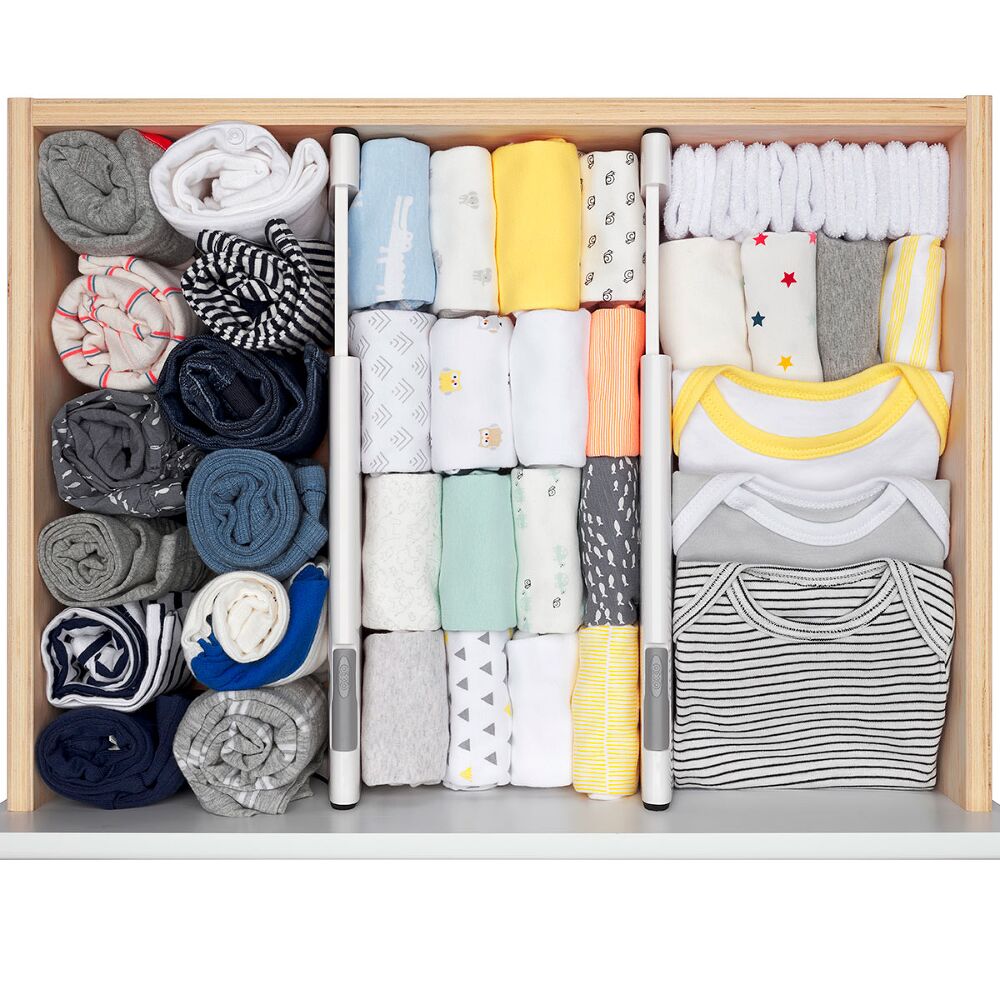 OXO TOT Expandable Dresser Drawer Divider - 4 Pack U9