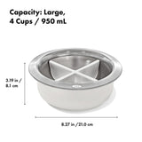 OXO Pet Easy-Clean Slow Feeder - Large, 4 Cups/950 ml Y8