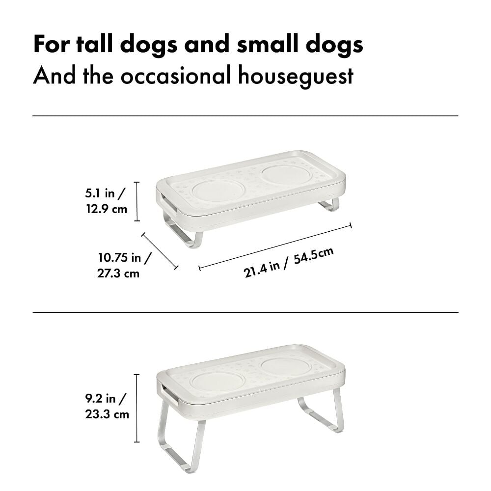 OXO Pet Adjustable Elevated Feeder I2