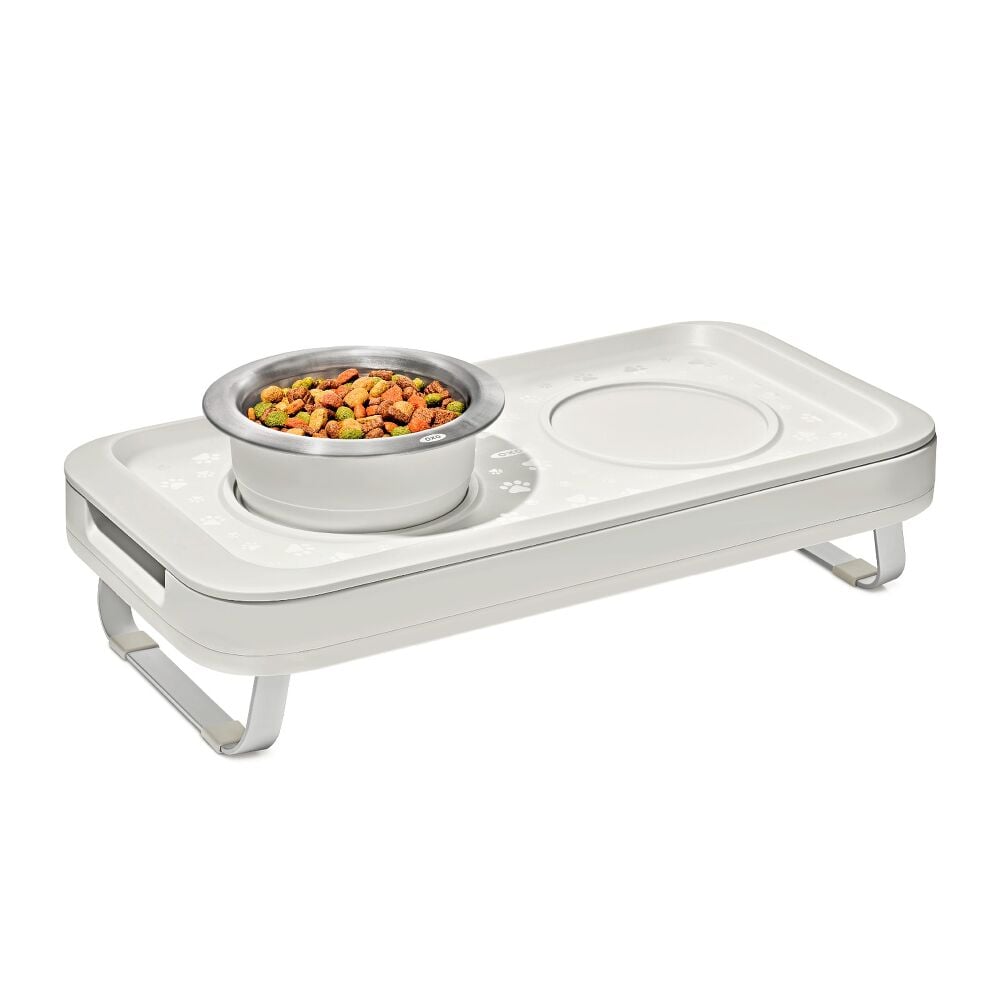 OXO Pet Adjustable Elevated Feeder I2