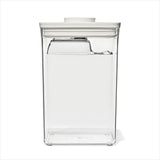 OXO Pet POP Container with Scoop — Big Square Medium — 4.4 Qt/4.2 L C0