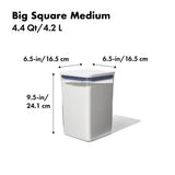 POP Container - Big Square Medium (4.4 Qt/4.2 L) B2
