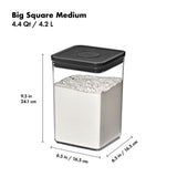 POP Container - Big Square Medium (4.4 Qt/4.2 L) B2