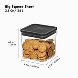 POP Container - Big Square Short (2.8 Qt/2.6 L) A8