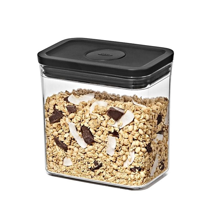 POP Container - Rectangle Short (1.7 Qt/1.6 L) - Matte Black H4