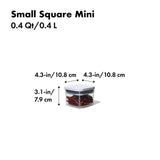 POP Container - Small Square Mini (0.4 Qt.) A0