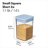 3-Piece POP Container Set with Mini Scoops L7