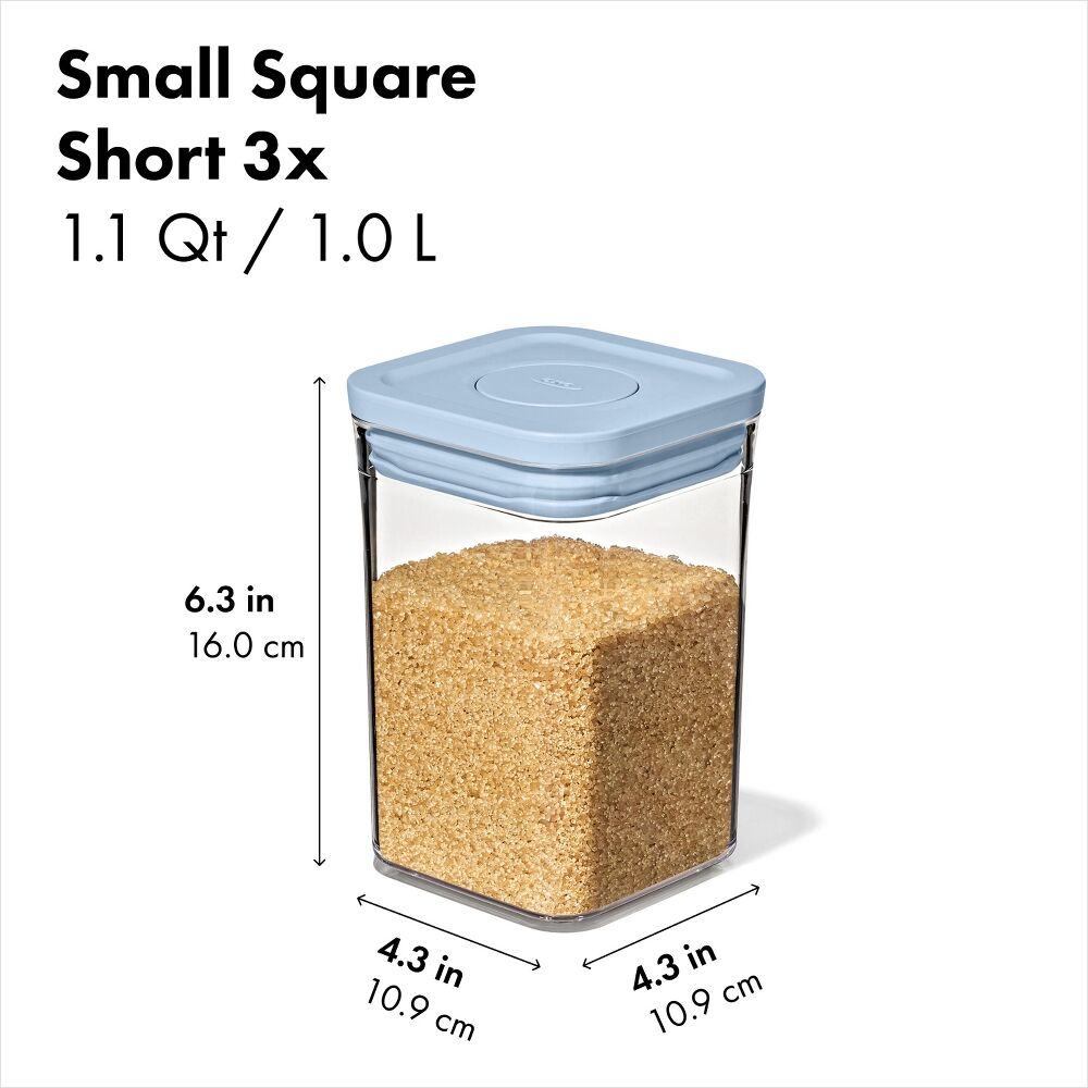 3-Piece POP Container Set with Mini Scoops L7