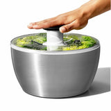 Steel Salad Spinner V6