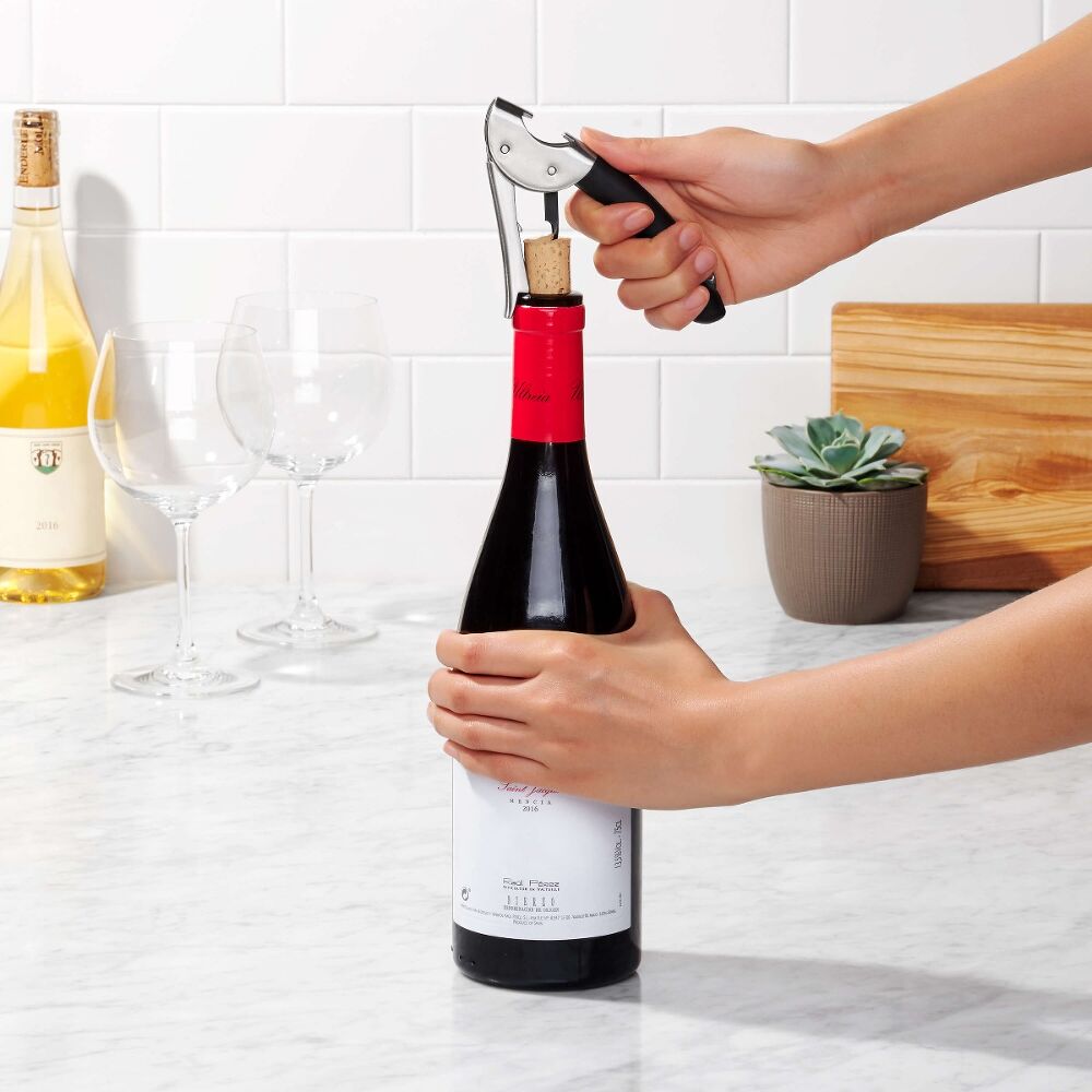 OXO Steel Double Lever Waiter's Corkscrew R5