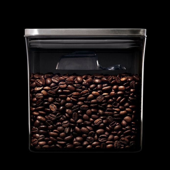 Steel Coffee POP Container (1.7 Qt) with Scoop I2