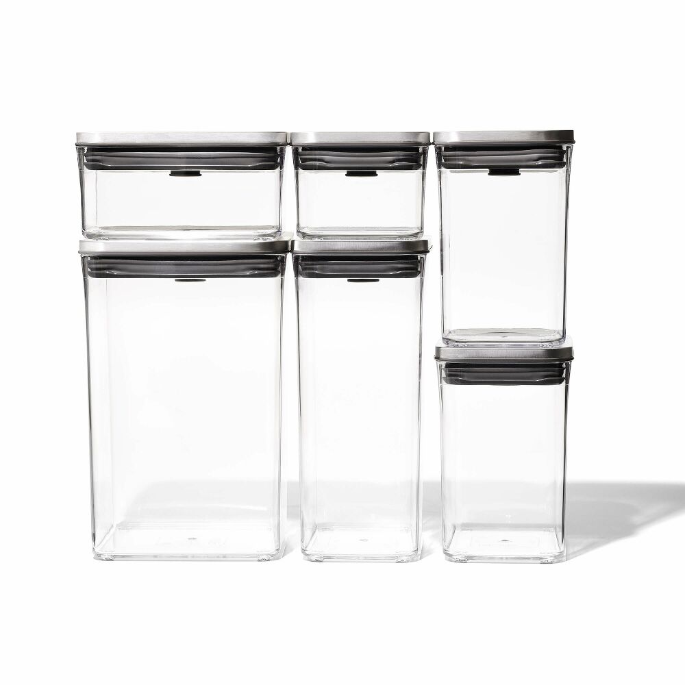 Steel 6-Piece POP Container Set B5