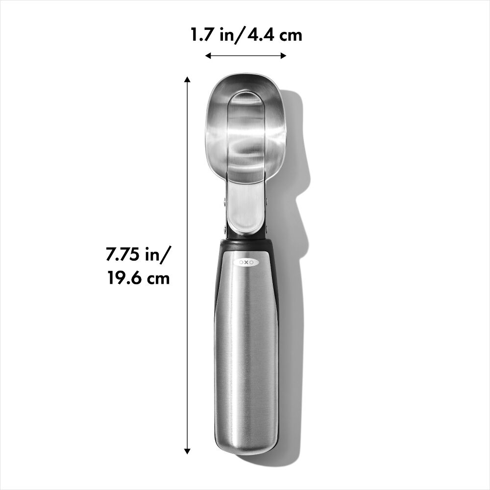 Steel Lever Ice Cream Scoop I3