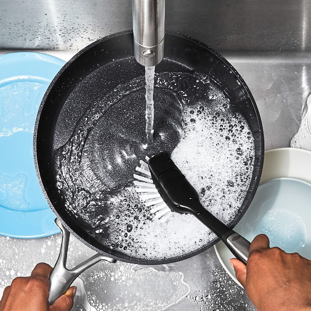 Steel Dish Brush with Replaceable Head R2