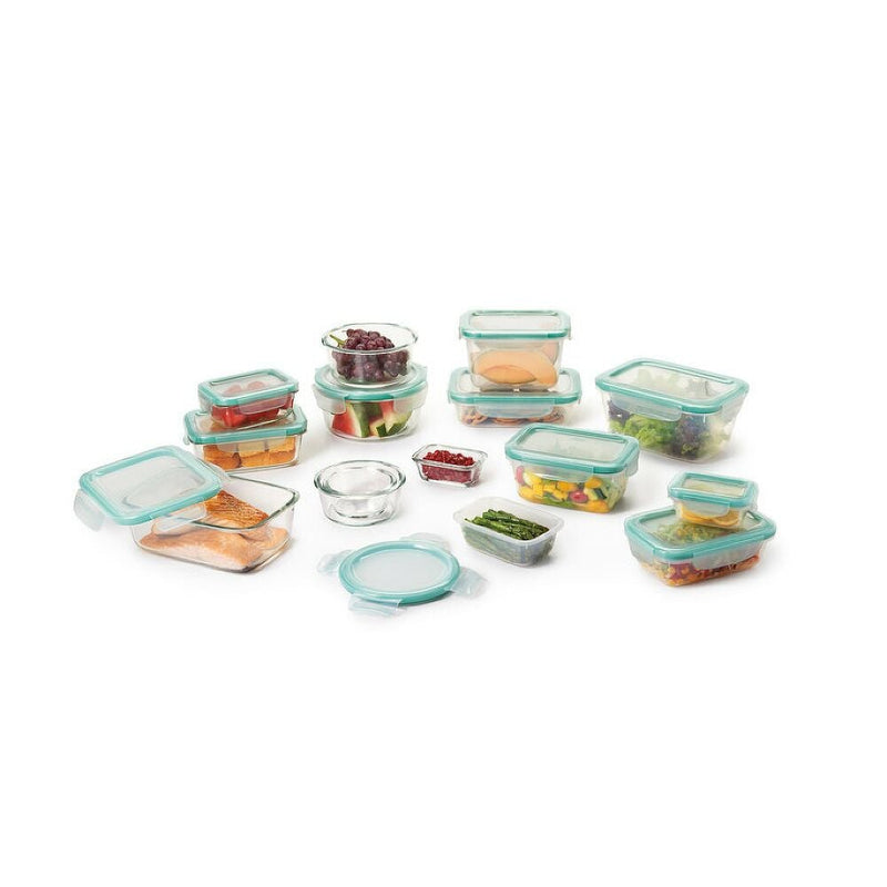 OXO Good Grips 30 Piece Smart Seal Glass & Plastic Container Set C9