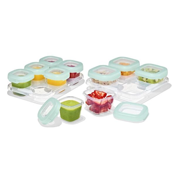 12-Piece Baby Blocks Food Storage Container Set - Opal Y4