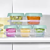 12-Piece Baby Blocks Food Storage Container Set - Opal Y4