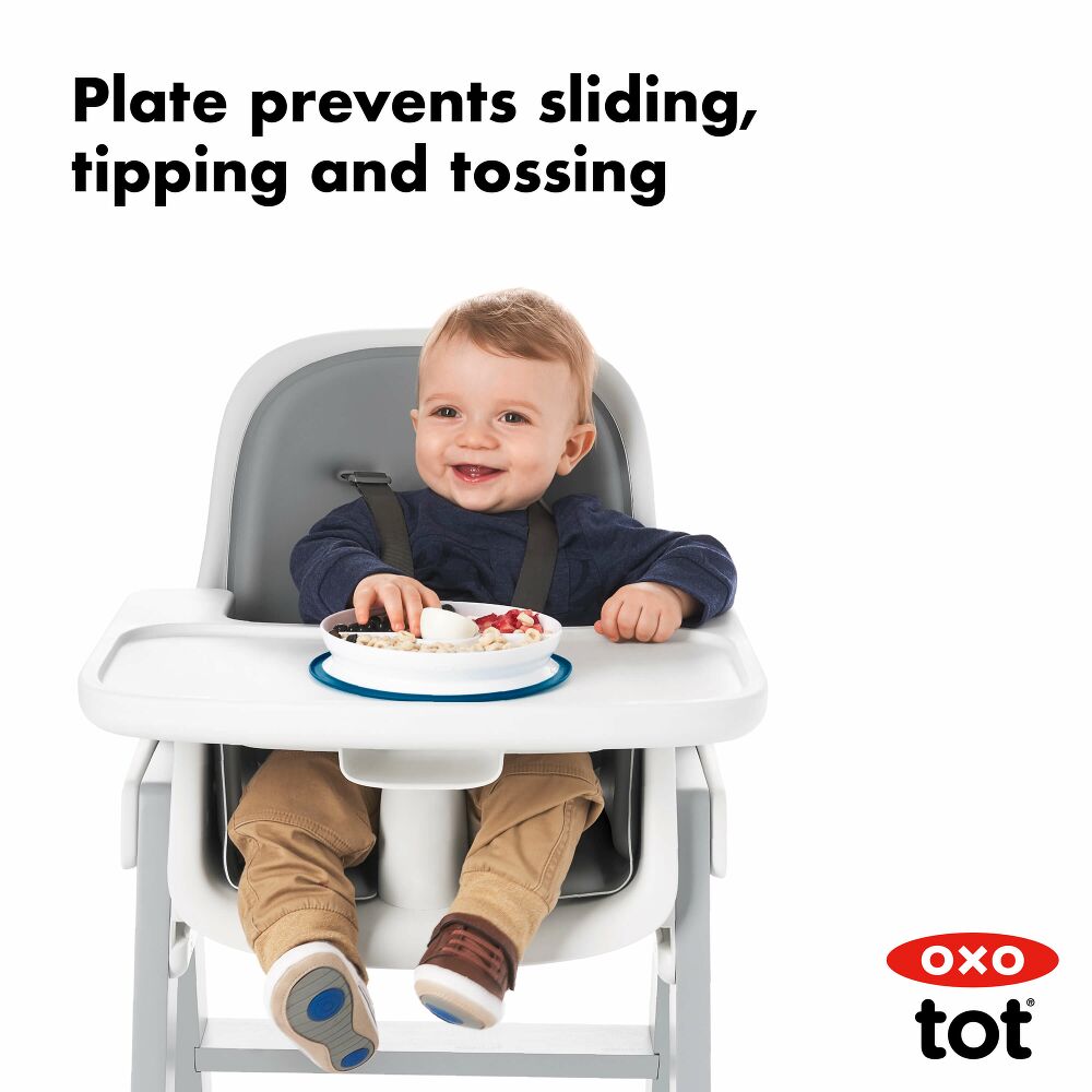 Stick & Stay Suction Divided Plate J3