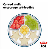 Stick & Stay Suction Divided Plate J3