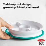 Stick & Stay Suction Divided Plate K2