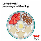 Stick & Stay Suction Divided Plate K2