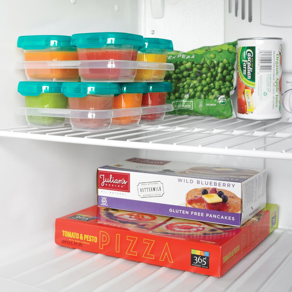 12-Piece Baby Blocks™ Plastic Freezer Storage Container Set - Tot Teal M9