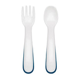 On-the-Go Plastic Fork and Spoon Set with Travel Case I8