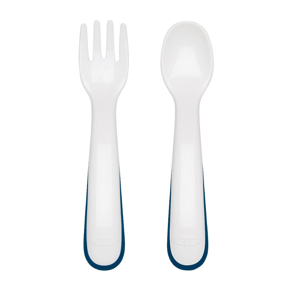 On-the-Go Plastic Fork and Spoon Set with Travel Case I8