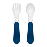 On-the-Go Plastic Fork and Spoon Set with Travel Case I8