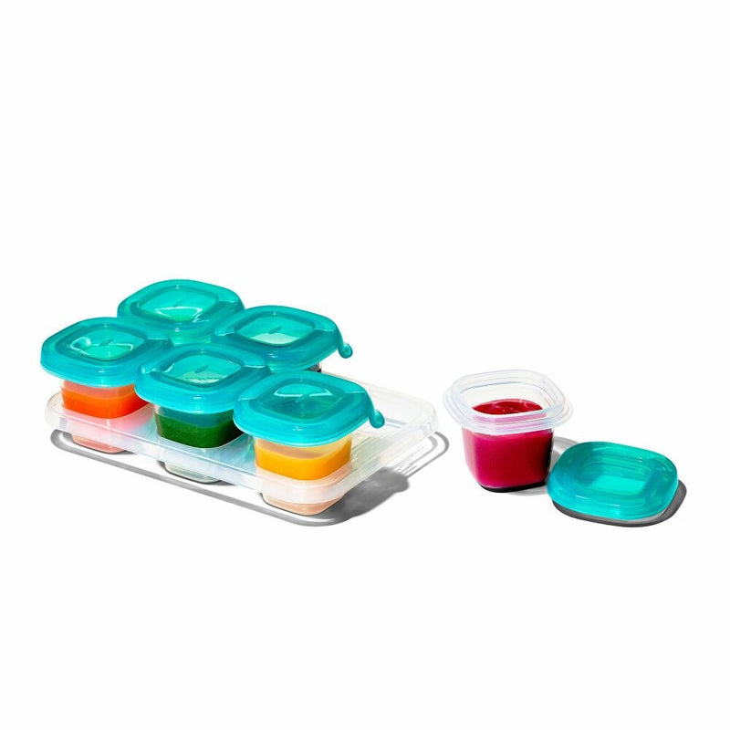 2 oz Baby Blocks™ Silicone Freezer Storage Containers W7