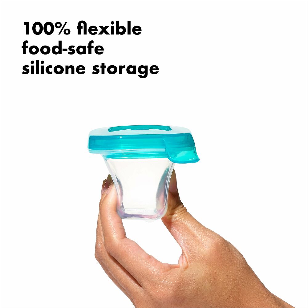2 oz Baby Blocks™ Silicone Freezer Storage Containers W7
