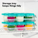 2 oz Baby Blocks™ Silicone Freezer Storage Containers W7