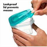4 oz Baby Blocks™ Silicone Freezer Storage Containers - Tot Teal J0