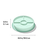 Stick & Stay Suction Divided Plate T7