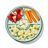 Stick & Stay Suction Divided Plate T7