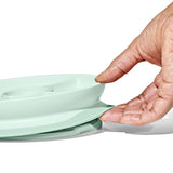 Stick & Stay Suction Divided Plate T7