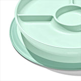 Stick & Stay Suction Divided Plate T7