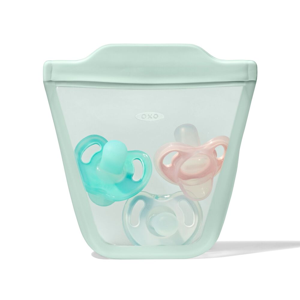 Tot Silicone Reusable Bag - 2-Piece Stand-Up Cup Set Q6