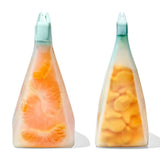 Tot Silicone Reusable Bag - 2-Piece Stand-Up Cup Set Q6