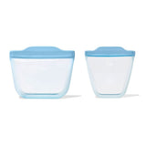 Tot Silicone Reusable Bag - 2-Piece Stand-Up Cup Set Q6